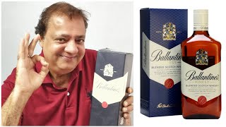 Ballantine blended scotch whisky review in hindi  Ballentines Finest Blended Scotch Whisky review [upl. by Ebag]