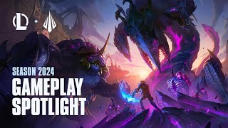 Season 2024 Gameplay Spotlight  League of Legends [upl. by Zosema]