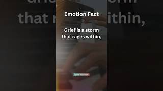 Navigating the Storm of Grief shorts emotional quotes youtubeshorts psychology motivation [upl. by Grefe156]