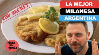 El Secreto de la Mejor Milanesa de Carne Argentina 🇦🇷 [upl. by Subak]