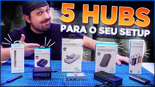 5 HUBS USBC PARA O SEU SETUP [upl. by Ettennaej787]