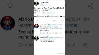 Luigi gives up on Elden ring [upl. by Bigg514]