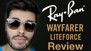 RayBan Wayfarer LiteForce Review [upl. by Nalahs94]