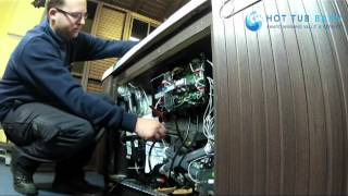 Replacing Internal Aux Hot Tub Control Panel with Wayne Hitchcock [upl. by Tinor258]