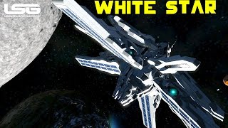 Space Engineers  White Star Folding Ship [upl. by Mlohsihc]