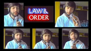 Law amp Order Theme Song  Acapella Cover Flavio Cangialosi [upl. by Merill]