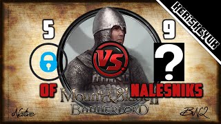 OnlyFrauds vs Nalesniks BNL  Mount and Blade 2 Bannerlord Div D [upl. by Jeffery]