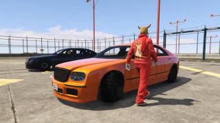 Cognoscenti 55 Armored VS Cognoscenti Armored  Drag Race GTA Online PC [upl. by Anilocin]