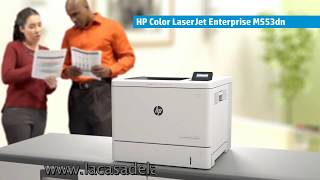 HP Color LaserJet Enterprise M553dn [upl. by Aidole825]