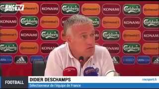 Football  Équipe de France  Les meilleurs moments de la conférence de presse de Deschamps  1310 [upl. by Gaspard943]