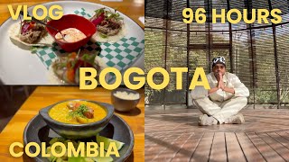 BOGOTA VLOG  96 HOURS EXPLORING  TRYING NEW FOODS  DISCLOSURE CONCERT [upl. by Ahsonek]