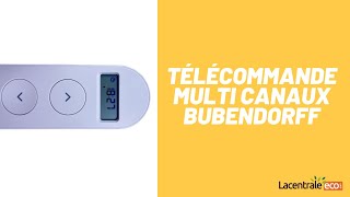 Télécommande multi canaux avec horloge  Bubendorff  BUB223027 [upl. by Yenterb9]