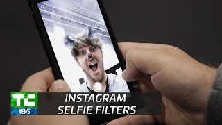 Instagram launches Snapchatstyle Selfie Filters [upl. by Nemrak689]