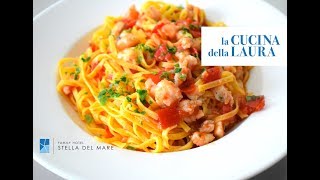 Tagliolini al sugo di rana pescatrice  La Cucina della Laura [upl. by Acirej689]