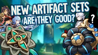 New 46 Artifact Sets – Who can use them Are they good  Genshin Impact 46 [upl. by Alejo]