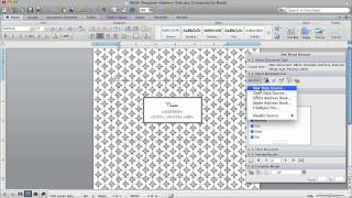 How to Create a Save the Date Postcard with Mail Merge Addresses [upl. by Eiramnerual]