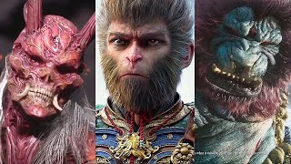 Black Myth Wukong All Creature Transformations [upl. by Arahahs]