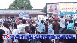 Tanganyika  Des actes belliqueux posés par les militants de Ensemble pour la République à kalemie [upl. by Lavinia]