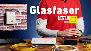 Glasfaser – Die Zukunft der Datenübertragung  FRITZ Tech 15 [upl. by Anaynek512]