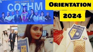 COTHMS Orientation Ceremony 2024🎉🎊  Performances dekhi bht enjoy kiya😍❤️ [upl. by Merilee]