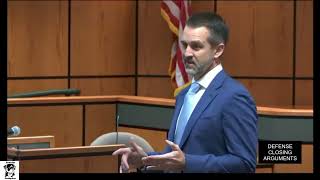 Ezra McCandless Trial Defense Closing Arguments [upl. by Benjamin]