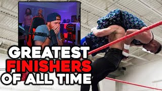 GREATEST WRESTLING FINISHERS OF ALL TIME FinisherMania 3 [upl. by Lipski753]