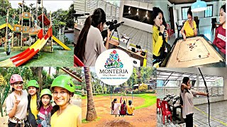 Monteria Resort Karjat  13 Adventure and Water Activities 😍❤️  Full Details  Laxmi Kushwaha [upl. by Giovanni]