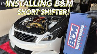 The Best Short Shifter For any G37 G35 350z [upl. by Eldwin]