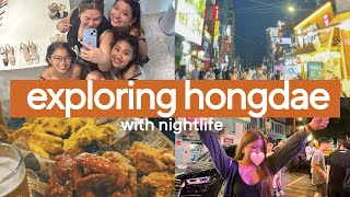 nightlife in hongdae south korea [upl. by Faux]