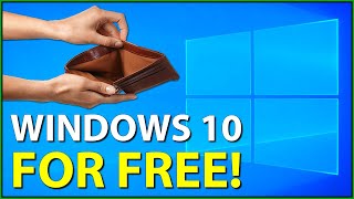 How to download and install Windows 10 FOR FREE 2021 [upl. by Arekat]