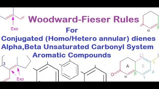 WoodwardFieser Ruleshomo annular dienescarbonyl systemaromatic compounds MajidAli2020 [upl. by Toy]