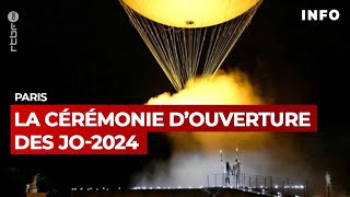 Cérémonie d’ouverture JO2024  RTBF Info [upl. by Bazil]