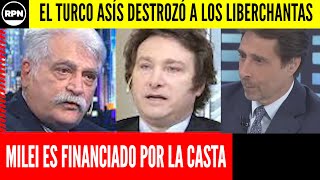 El turco Jorge Asís le tiró toda la posta sobre Milei a Feinmann y lo dejo mudo [upl. by Dlopoel]