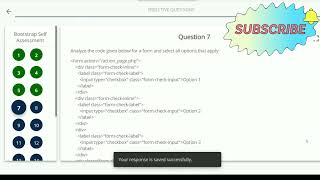 Bootstrap Assessment Infosys Springboard Answers Revealed infosys [upl. by Jarlathus612]