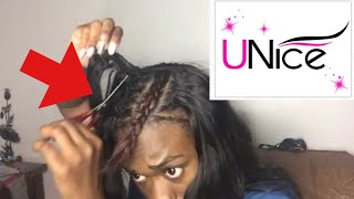 How I take out my sewins FT UNICE HAIR [upl. by Harmonia]