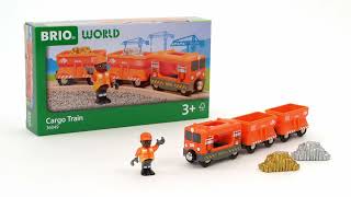 BRIO World  36049 Cargo Train [upl. by Darwen]