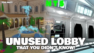 The Unused Lobby in TDS That You Probably Didnt Know  Roblox [upl. by Haron]