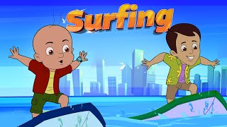 Surfing Fun with Mighty Raju  Trip with Friends  Cartoons for Kids in Hindi  Funny Videos [upl. by Artek]