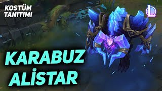 Karabuz Alistar Kostüm Tanıtımı  League of Legends [upl. by Courcy]