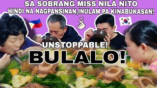 KOREAN FAMILY ENJOYS BULALO  HINDI NA NAGPANSINANINULAM PA KINABUKASAN  BULALO  FILIPINO FOOD [upl. by Eimma170]