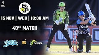 WBBL 2023 Adelaide Strikers Women vs Sydney Thunder Women 40th Match PREDICTION  Who Will Win [upl. by Ahsekan]