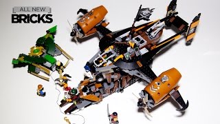 Lego Ninjago 70605 Misfortunes Keep Speed Build [upl. by Yeltnerb]