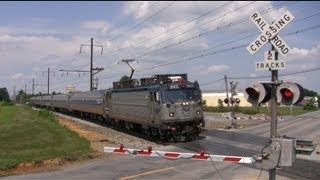 Farewell Crossings on the Amtrak Keystone Corridor [upl. by Eidorb]