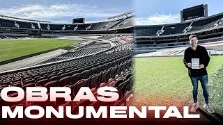 LUJO MONUMENTAL ASÍ ESTÁN LAS OBRAS DEL ESTADIO DE RIVER [upl. by Robison107]