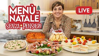 MENÚ DI NATALE quotSenza Pensieriquot in Diretta [upl. by Gatias]