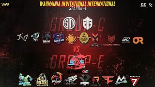 WAR MANIA INVITATIONAL INTERNATIONAL  SEASON 4  C Vs E  Ft TSMEntity Faze ORBOOM Restream [upl. by Einohpets]