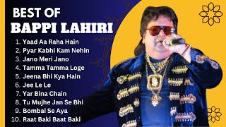 Best of Bappi Lahiri  Bappi Lahiri Gold Collection  Bapi Lahiri Hindi Songs [upl. by Duj]