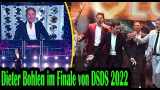 DSDS 2022 Finales Dieter Bohlen wird den Sieger des Finales von DSDS 2022 bestimmen [upl. by Halimak]