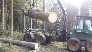 Timberjack 1110c Forwarder [upl. by Paola922]