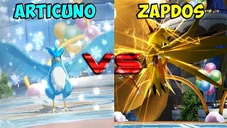 Pokemon battle revolution  Articuno vs Zapdos [upl. by Nnylannej]